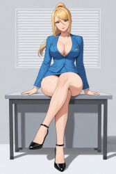 samus_aran, zero_suit_samus, metroid, nintendo, frosting.ai