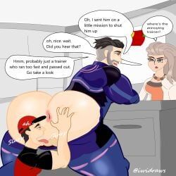 courier_(pokemon), professor_sada_(pokemon), professor_turo, pokemon, pokemon_sv