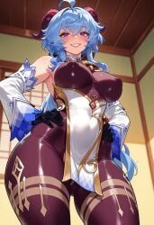ganyu_(genshin_impact), genshin_impact, balecxi, stay_blocky, 1girl
