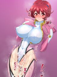 aoi_anna, shinkon_gattai_godannar!!, kemurin, after_sex, alternate_breast_size_(larger)