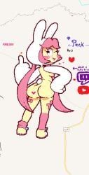 original_character, piropi, twitch, artistic_nude, bunny_ears