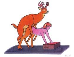 tim_o'rourke, anatomically_correct, anatomically_correct_genitalia, animal_genitalia, antlers