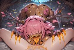 amber, original_character, original, paigen, 2girls