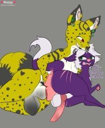 raljoy, anal, anal_fingering, animal_genitalia, animal_penis