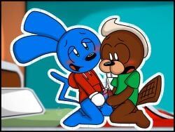 billy_beaver, riggy_the_runkey, danno_cal_drawings, toon_turf, muffinlewds
