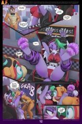 glamrock_freddy, roxanne_wolf, five_nights_at_freddy's, five_nights_at_freddy's:_security_breach, five_nights_at_freddy's_world