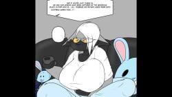 black_clover_(masterj291), bruiser_bunny, lightning_hare, wolfstorm_(masterj291), flirtyfawn696