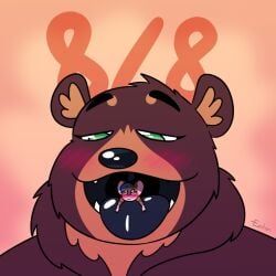 eaton_(eaton_mouse), queen_(bighorntbeardg), queenie, eaton_mouse, anthro