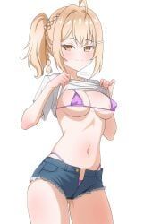 miyamae_nonoa, tokidoki_bosotto_russian_de_dereru_tonari_no_alya-san, audirenze, 1girls, ahoge