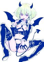 lio_fotia, promare, 1boy, 1femboy, androgynous