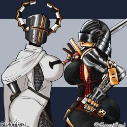 original_character, original_characters, original, furanshi, 2girls