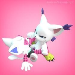 digimon_(species), gatomon, bandai_namco, digimon, thewammy12