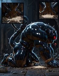 tai_lung_(kung_fu_panda), bdsm, cum, dronesuit, gay