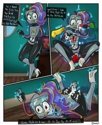 duck_guy_(dhmis), electracey, red_guy_(dhmis), yellow_guy_(dhmis), dont_hug_me_im_scared