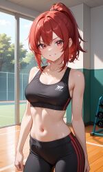 1girls, abdomen, belly, breasts, cleavage