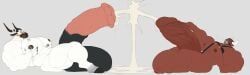 aidit_foria, animal_genitalia, animal_penis, anthro, balls