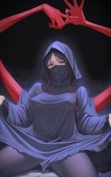no_name_assassin_(fate), fate/strange_fake, fate_(series), nmi, burqa