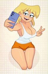 lori_loud, quiet, samsung, samsung_galaxy, the_loud_house