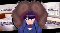 komi_shouko, komi-san_wa_komyushou_desu, ass_bigger_than_head, ass_body, ass_focus