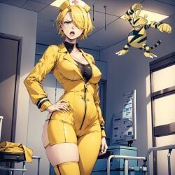 electabuzz, electra, nintendo, pokemon, black_eyes