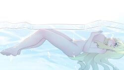 birusaeika, asphyxiation, barefoot, bubbles, drowning