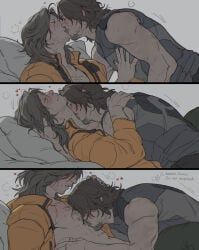 higgs_(death_stranding), sam_porter_bridges, death_stranding, death_stranding_2:_on_the_beach, artist_request