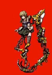megrim_haruyo, 1girl, amputee, armless_amputee, art_study