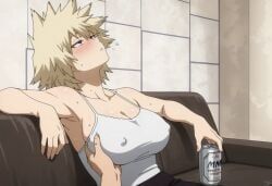 katsuki_bakugou, mitsuki_bakugou, my_hero_academia, alcohol, anime