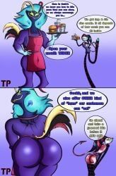 asmodeus_(helluva_boss), fizzarolli_(helluva_boss), helluva_boss, terrys_place, apron