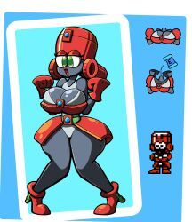 eddie_(mega_man), mega_man, mega_man_(classic), chabble, 1girls