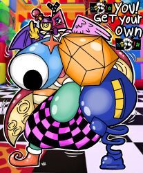 zooble_(tadc), glitch_productions, the_amazing_digital_circus, gangtie, animate_inanimate