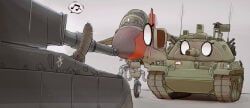 aircraft, airplane, ambiguous_gender, aroused, blush