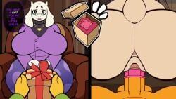 kris_(deltarune), toriel, deltarune, undertale, andrews38369