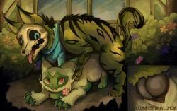 fan_character, floragato, generation_9_pokemon, pokemon_(species), nintendo