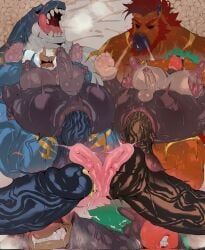 dylan_(alvintanubis), gorilla_(kd_gai), rillaboom, xavier_(alvintanubis), nintendo
