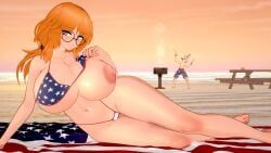 karet_(scratch_key), lina_(scratch-key), fourth_of_july, scratch-key, american_flag