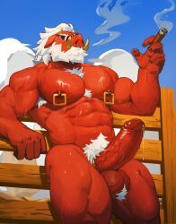 big_daddy_(zenless_zone_zero), zenless_zone_zero, lhjal2, 1boy, abs