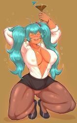 brazilian_miku, hatsune_miku, vocaloid, villainsaibot, 1girls