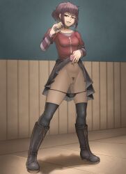 frederica_sawyer, black_lagoon, erodrunky, 1girls, bags_under_eyes