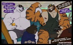bruce_(ara_chibi), burley_(ara_chibi), marius_tygo, anthro, antlers