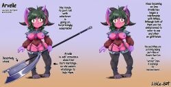 armor, breasts, claws, cleavage_cutout, cutout