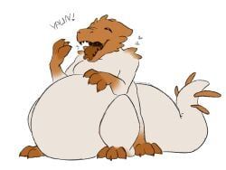 caramel_lizard_(rain_world), lizard_(rain_world), rain_world, subkit123, big_belly