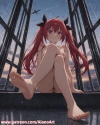 itsuka_kotori, date_a_live, aianoart, 1girl, ahoge