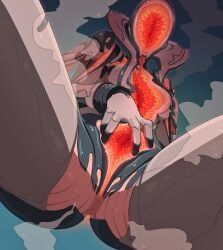 citrine_(warframe), warframe_(species), warframe, faceless, faceless_female