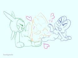 chespin, fennekin, froakie, generation_6_pokemon, pokemon_(species)