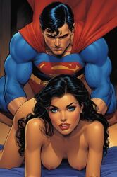 superman, superman_(series), anus, breasts, dick