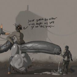 ethan_(humbug), protogen, ace0t0nic, after_vore, ambiguous_gender
