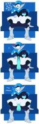 kris_(deltarune), noelle_holiday, queen_(deltarune), deltarune, undertale_(series)