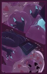 valentino_(hazbin_hotel), vox_(hazbin_hotel), hazbin_hotel, hoothoot666, 2boys