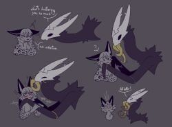 pantheggon, 2_tongues, after_penetration, ambiguous_gender, antennae_(anatomy)